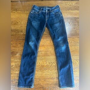 Silver Suki Mid Skinny Jeans